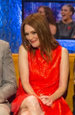 JULIANNE MOORE at Jonathan Ross Show in London 09/16/2017