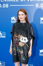 JULIANNE MOORE at Suburbicon Photocall at 74th Venice International Film Festival 09/02/2017