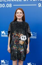 JULIANNE MOORE at Suburbicon Photocall at 74th Venice International Film Festival 09/02/2017
