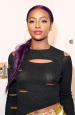JUSTINE SKYE at Vivienne Westwood x Juergen Teller Exhibition Opening at NYFW 09/06/2017