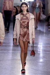 KAIA GERBER at Bottega Veneta Fashion Show in Milan 09/23/2017