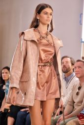 KAIA GERBER at Bottega Veneta Fashion Show in Milan 09/23/2017