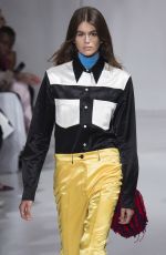 KAIA GERBER at Calvin Klein Runway Show in New York 09/07/2017