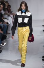 KAIA GERBER at Calvin Klein Runway Show in New York 09/07/2017