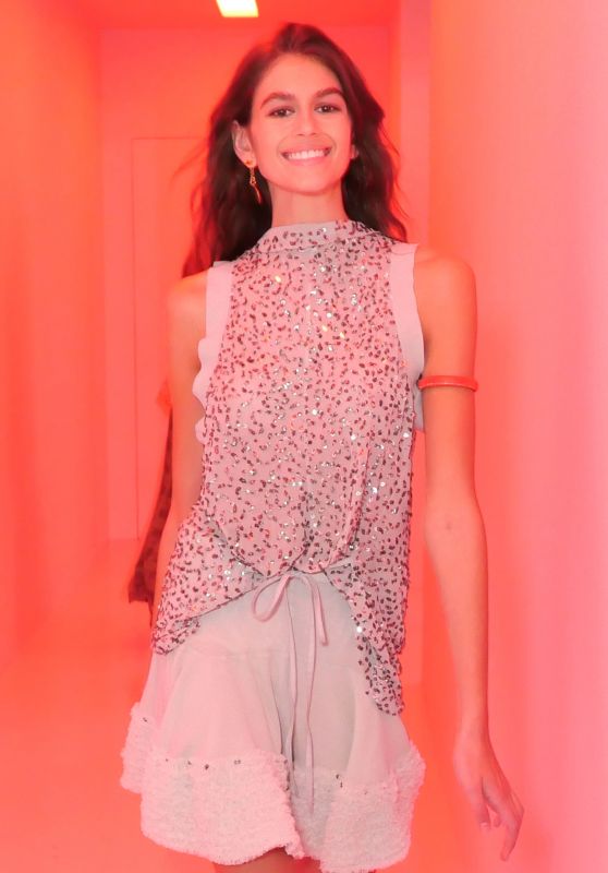 KAIA GERBER at Chloe Fashion Show at Paris Fashion Week 09/28/2017