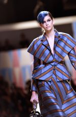 KAIA GERBER at Fendi Fashion Show at Milan Fashion Week 09/21/2017