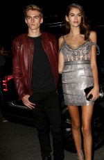 KAIA GERBER at Harper’s Bazaar Icons Party in New York 09/08/2017
