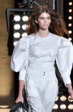 KAIA GERBER at Isabel Marant Fashion Show at Paris Fashion Week 09/28/2017