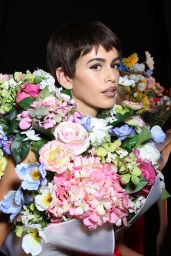KAIA GERBER at Moschino Fashion Show in Milan 09/21/2017