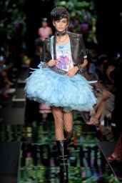 KAIA GERBER at Moschino Fashion Show in Milan 09/21/2017