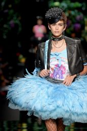 KAIA GERBER at Moschino Fashion Show in Milan 09/21/2017