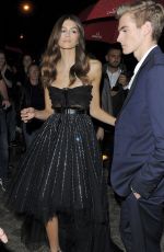 KAIA GERBER at Omega Her Time Exhibition Launch Party in Paris 09/29/2017