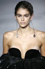 KAIA GERBER at Saint Laurent Fashion Show at Paris Fashion Week 09/26/2017