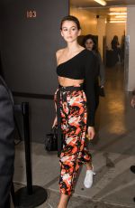 KAIA GERBER Leaves Fenty Puma by Rihanna Show at NYFW in New York 09/10/2017
