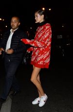 KAIA GERBER Night Out in Paris 09/28/2017