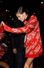 KAIA GERBER Night Out in Paris 09/28/2017
