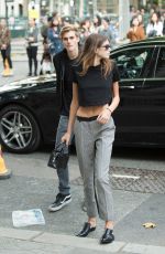 KAIA GERBER Out and About in London 09/16/2017
