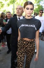 KAIA GERBER Out and About in Milan 09/21/2017