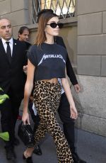 KAIA GERBER Out and About in Milan 09/21/2017