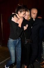 KAIA GERBER Out for Dinner in Milan 09/23/2017