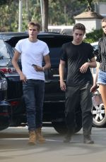 KAIA GERBER Out for Ice Cream with Friends in Malibu 09/03/2017