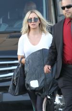 KALEY CUOCO Leaves Jimmy Kimmel Live in Los Angeles 09/28/2017