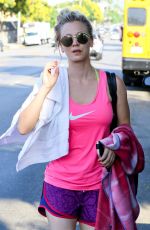 KALEY CUOCO Leaves Yoga Class in Sherman Oaks 09/05/2017