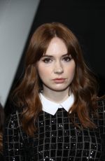 KAREN GILLAN at Self-portrait Fashion Show in New York 09/09/2017