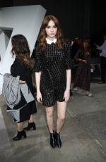 KAREN GILLAN at Self-portrait Fashion Show in New York 09/09/2017