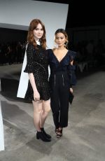 KAREN GILLAN at Self-portrait Fashion Show in New York 09/09/2017