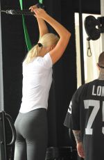 KARLIE KLOSS at a Gym in New York 09/12/2017
