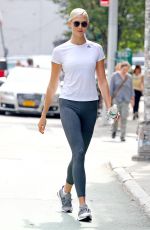 KARLIE KLOSS at a Gym in New York 09/12/2017