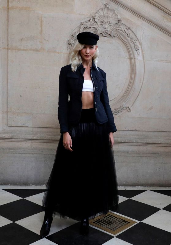 KARLIE KLOSS at Christian Dior Fashion Show in Paris 09/26/2017