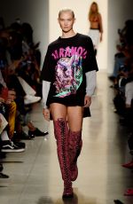 KARLIE KLOSS at Jeremy Scott Fashion Show in New York 09/08/2017