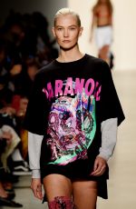 KARLIE KLOSS at Jeremy Scott Fashion Show in New York 09/08/2017
