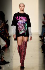 KARLIE KLOSS at Jeremy Scott Fashion Show in New York 09/08/2017