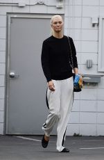 KARLIE KLOSS Leaves Fitness Shoot in West Hollywood 09/03/2017