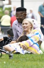 KARLIE KLOSS on the Set of a Photoshoot in New York 09/07/2017