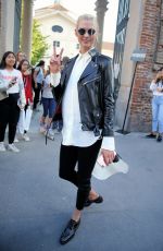 KARLIE KLOSS Out and About in Milan 09/20/2017