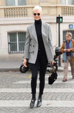 KARLIE KLOSS Out and About in Paris 09/27/2017