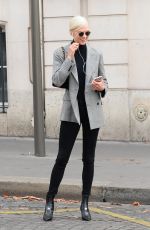 KARLIE KLOSS Out and About in Paris 09/27/2017