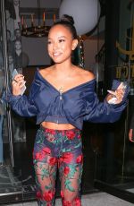 KARRUECHE TRAN at Catch LA in West Hollywood 09/18/2017