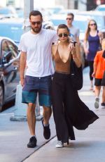 KATE HUDSON and Danny Fujikawa Out in New York 09/24/2017