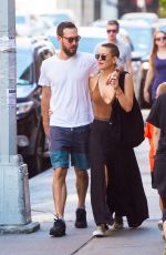 KATE HUDSON and Danny Fujikawa Out in New York 09/24/2017