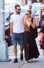 KATE HUDSON and Danny Fujikawa Out in New York 09/24/2017