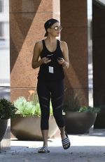 KATE HUDSON Heading to a Gym in Brentwood 09/02/2017