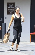 KATE HUDSON Heading to a Gym in Brentwood 09/02/2017