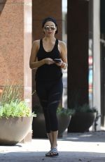 KATE HUDSON Heading to a Gym in Brentwood 09/02/2017