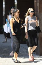 KATE HUDSON Heading to a Gym in Brentwood 09/02/2017