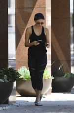 KATE HUDSON Heading to a Gym in Brentwood 09/02/2017